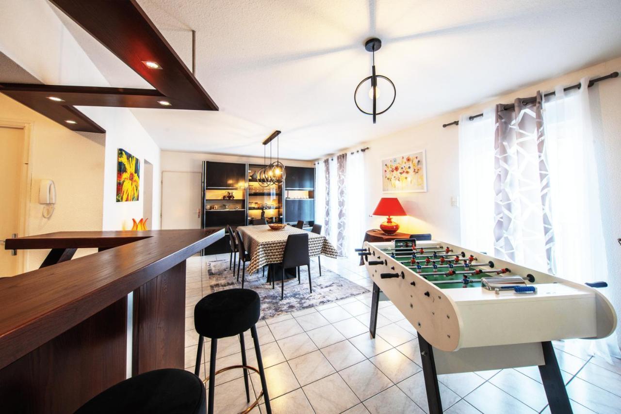 La Coquette ! Maison Au Coeur De La Bresse Avec Veranda Barbecue Garage Baby-Foot Et Barre De Son מראה חיצוני תמונה